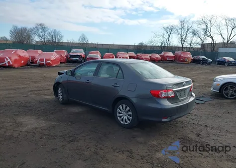 2013 Toyota Corolla Le из США, поврежденный, VIN 2T1BU4EE6DC015350